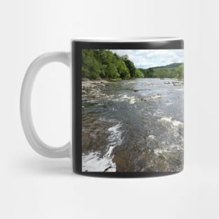 River Wharfe (View Downstream From Aysgarth Falls) Mug